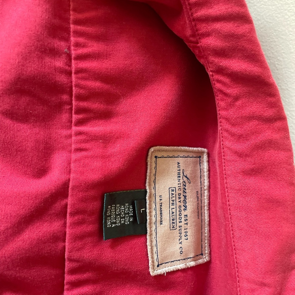 Polo by Ralph Lauren Bright Red Jacket